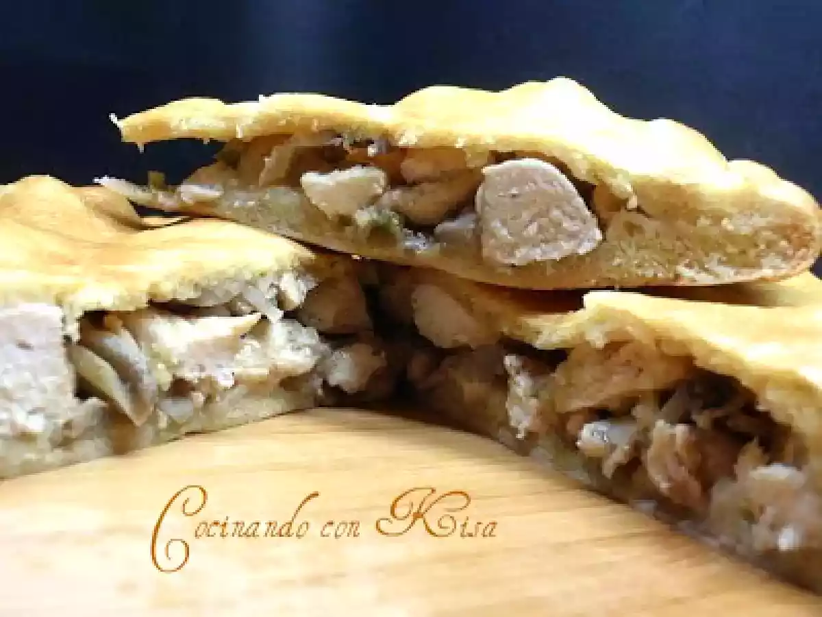 Empanada de pollo con champiñones(chef of matic, horno tradicional y fussioncook) - foto 3