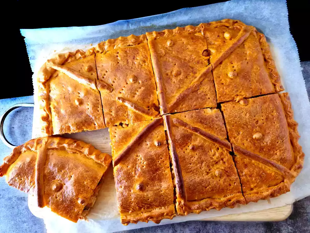 Empanada de pollo con masa en panificadora - foto 3