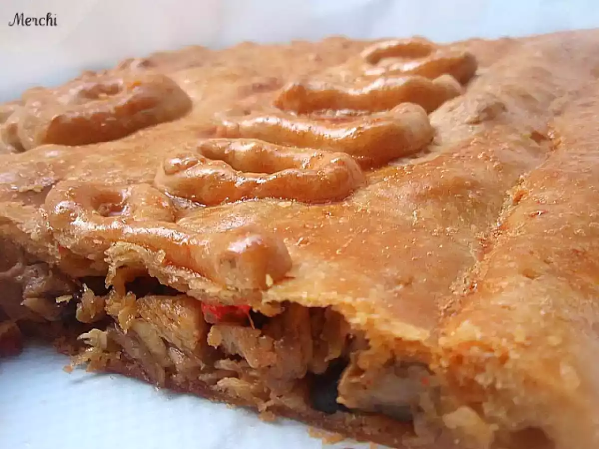 Empanada de pollo con setas - foto 3