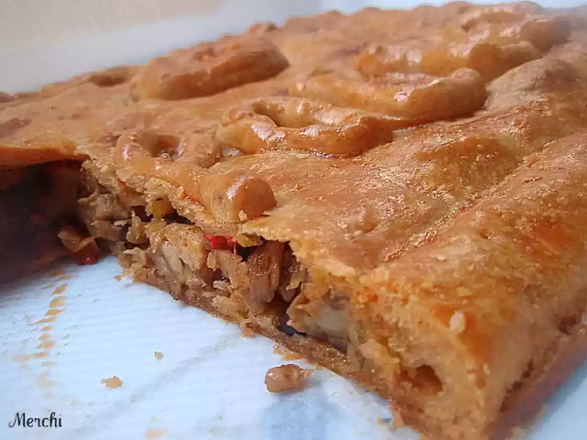 Empanada de pollo con setas - foto 4