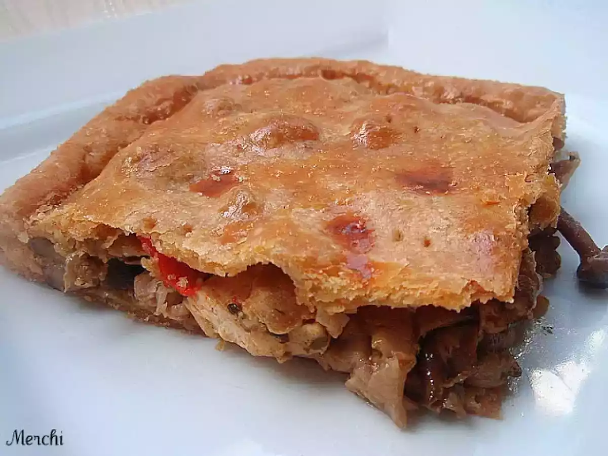 Empanada de pollo con setas - foto 6