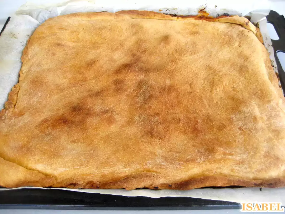 Empanada de queso y jamón york