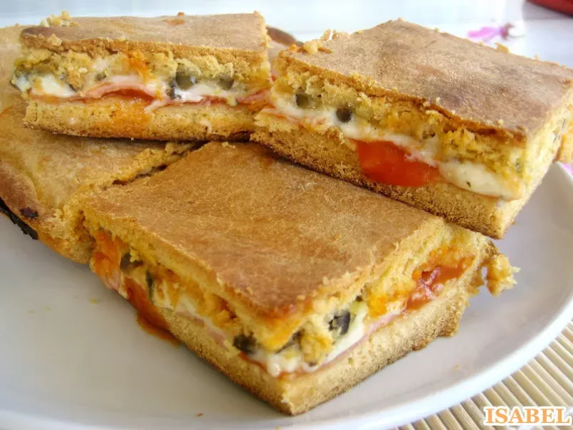 Empanada de queso y jamon york - Receta Petitchef