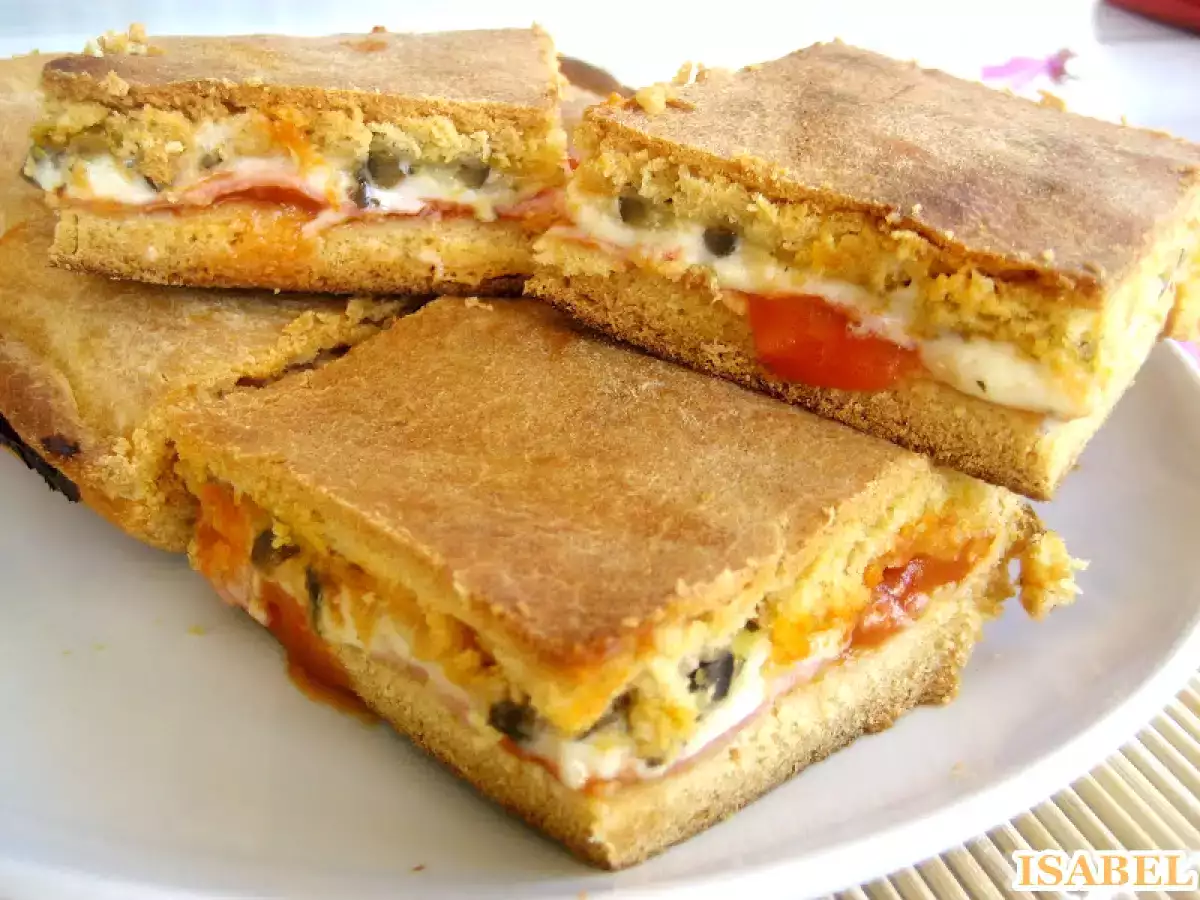 Empanada de queso y jamón york - foto 2