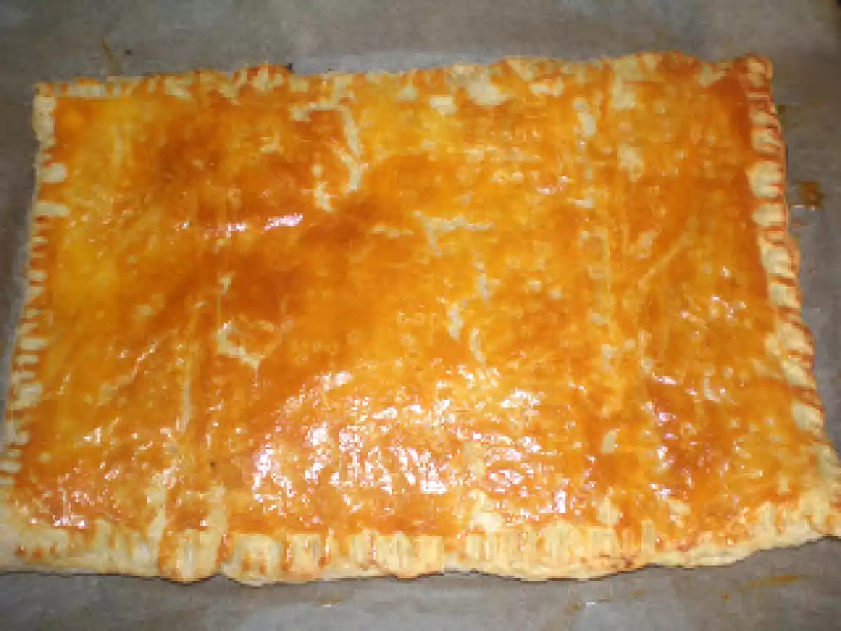 Empanada fácil de hojaldre
