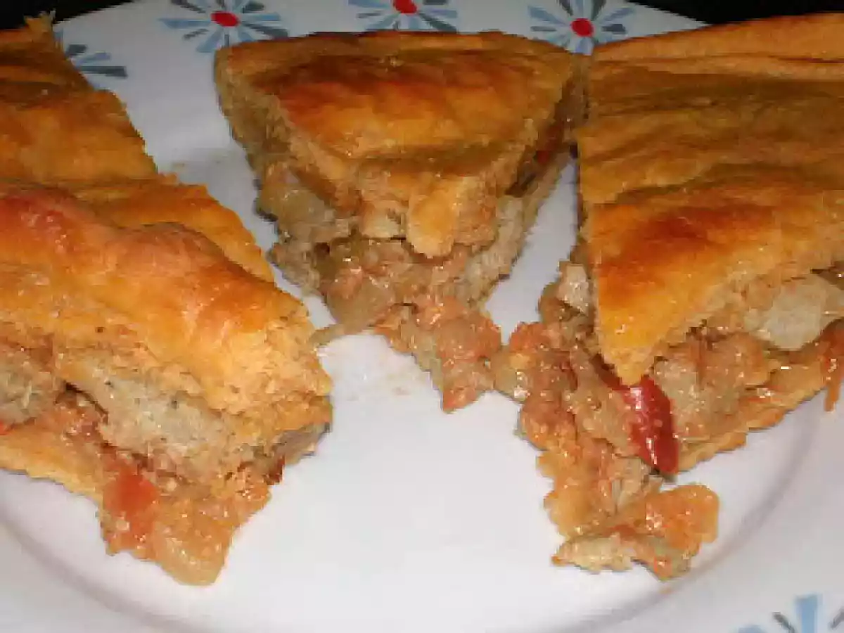 EMPANADA GALLEGA CON MASA EN CHEFOMATIC Y SOFRITO EN CHEF PRO - foto 2