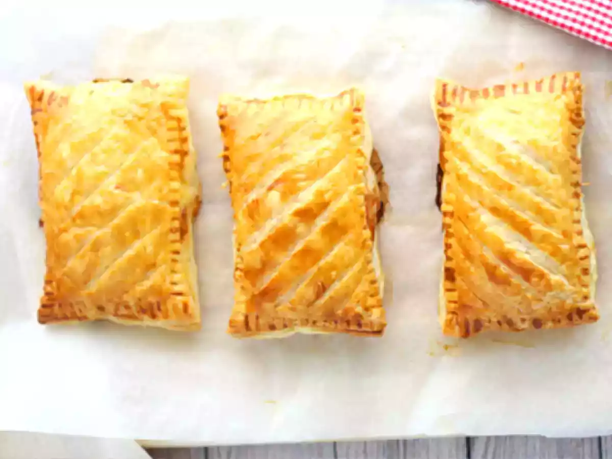 Empanadas hojaldre de jamón y queso - foto 2
