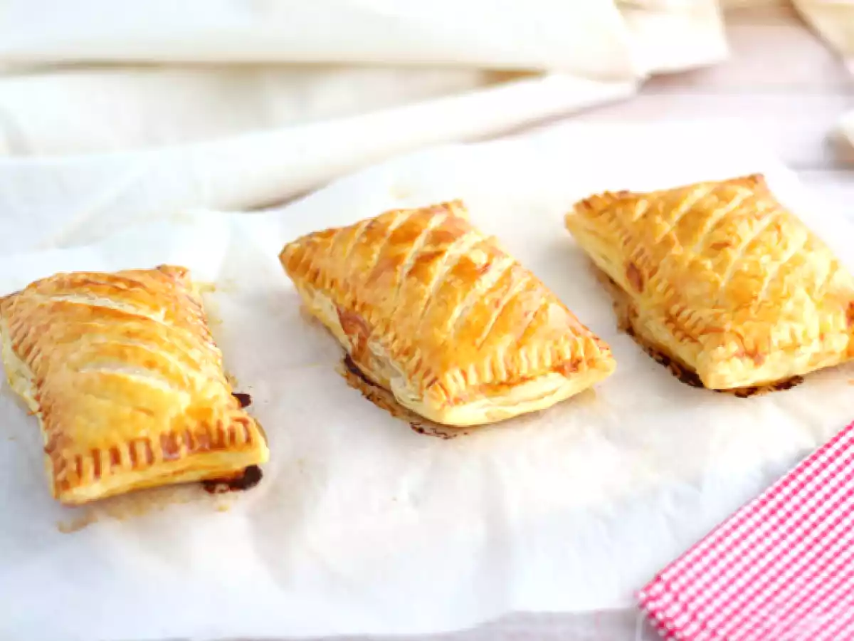 Empanadas hojaldre de jamón y queso - foto 3