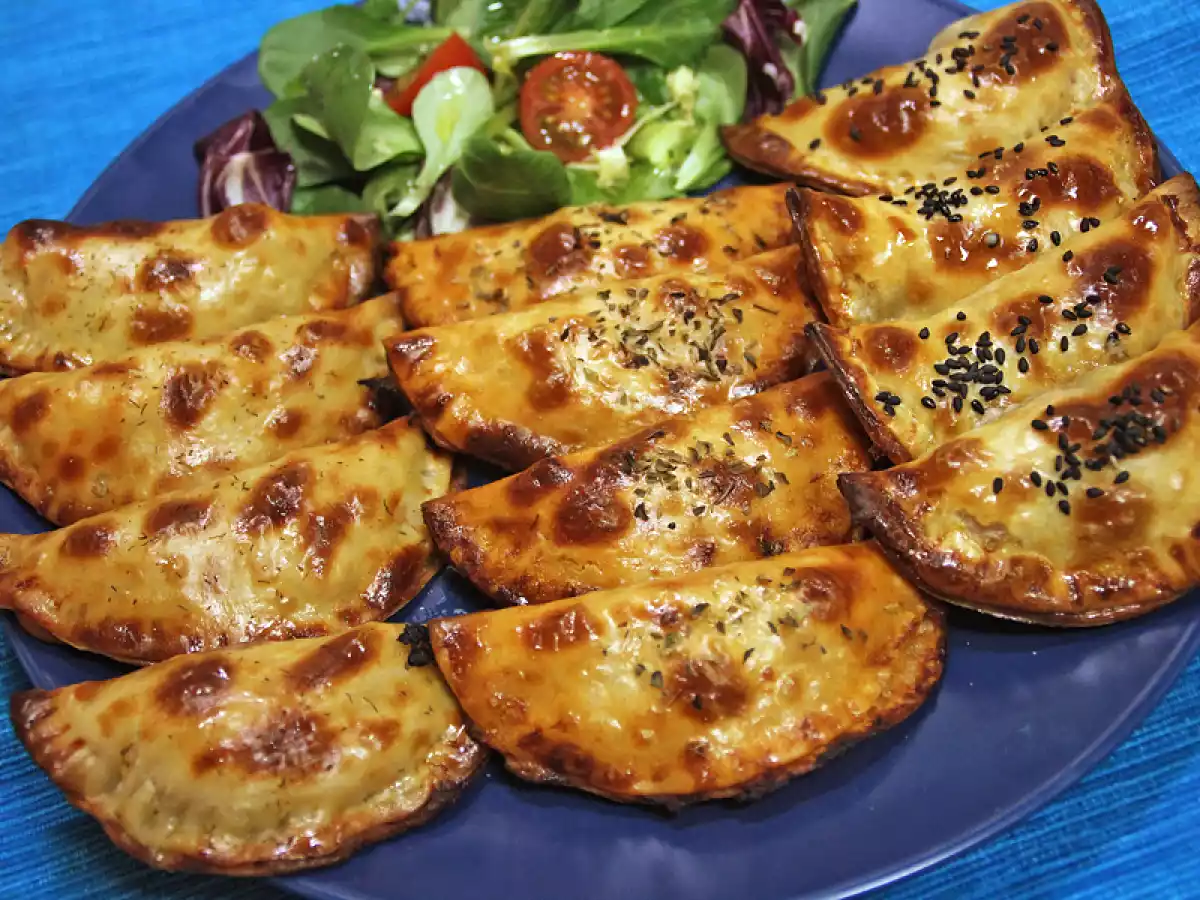 Empanadillas caseras de tres rellenos