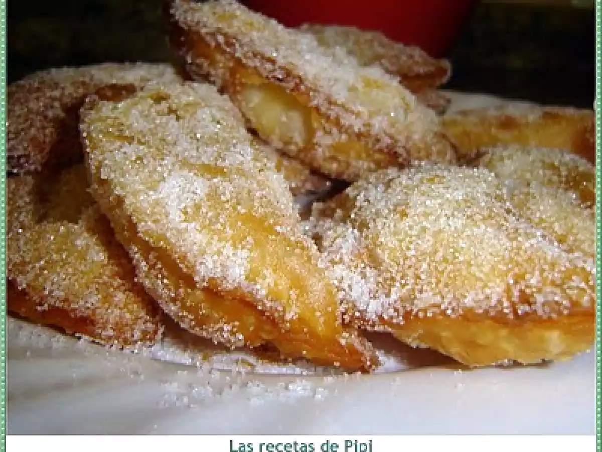 Empanadillas con crema pastelera thermomix