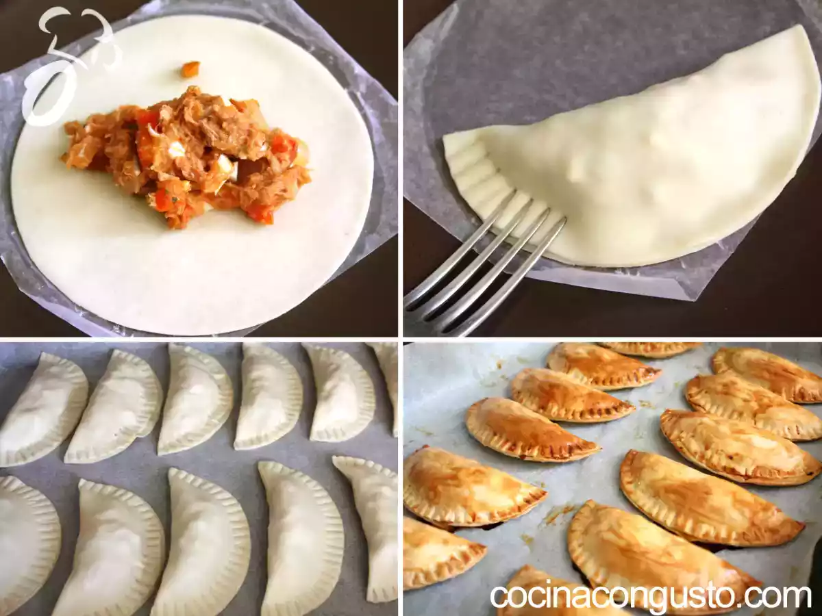 Empanadillas de atún y tomate - foto 3
