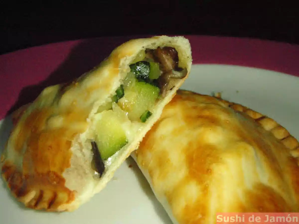 Empanadillas de calabacín y shitake - foto 3
