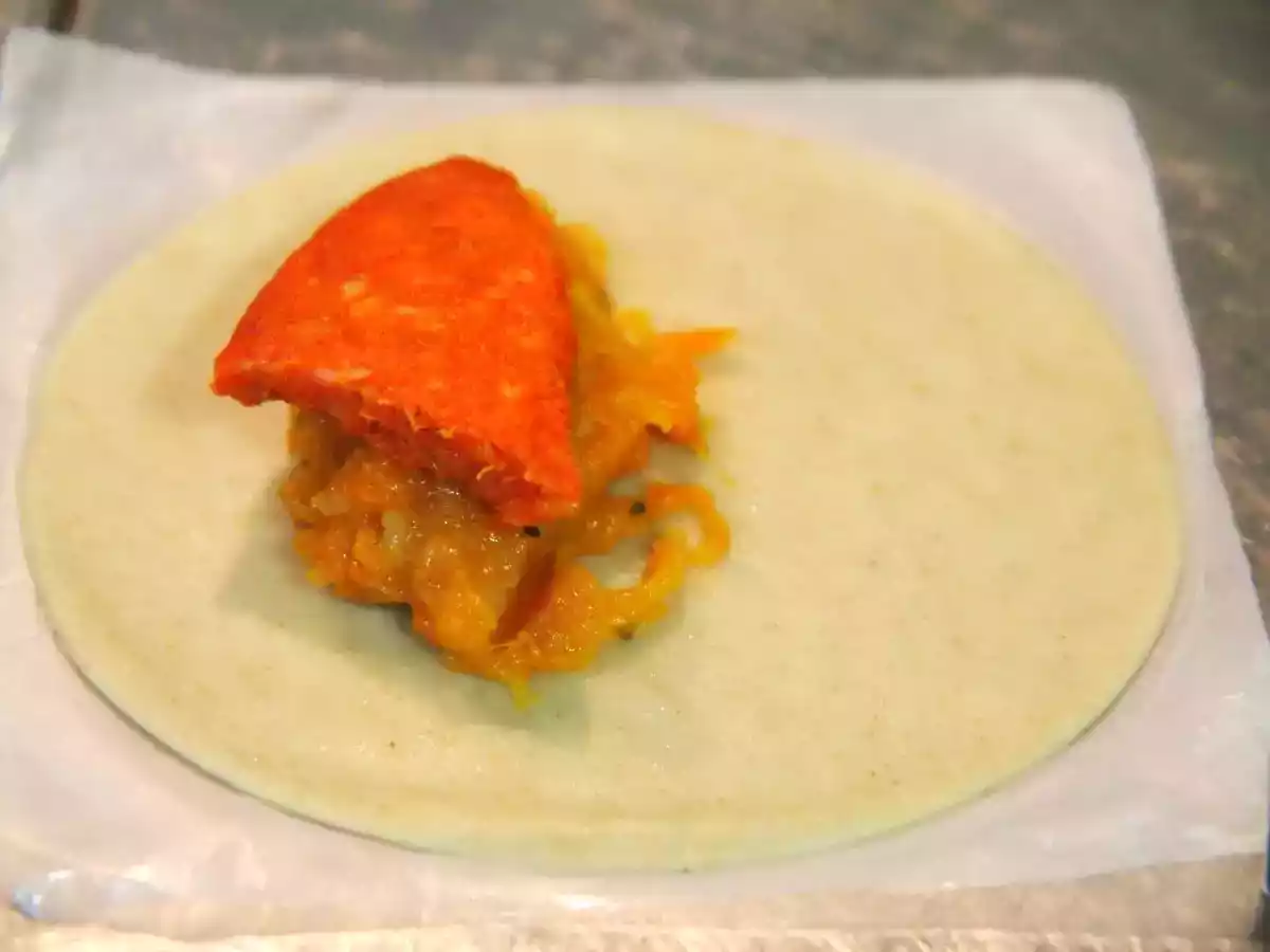 Empanadillas de calabaza y sobrasada - foto 2