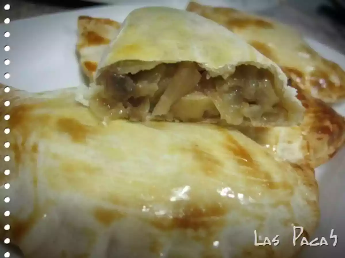 Empanadillas de Champis y Cebolla caramelizada en Thermomix - foto 2
