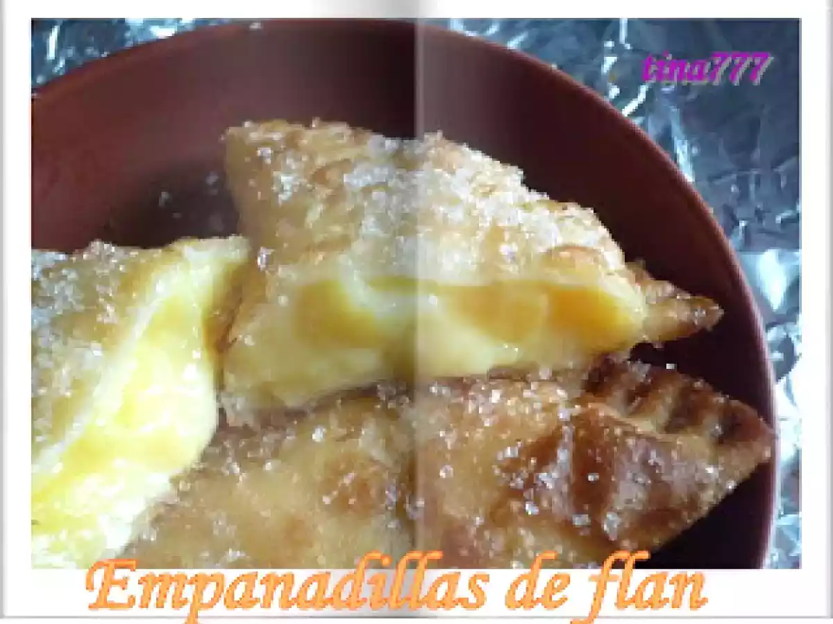 Empanadillas de flan