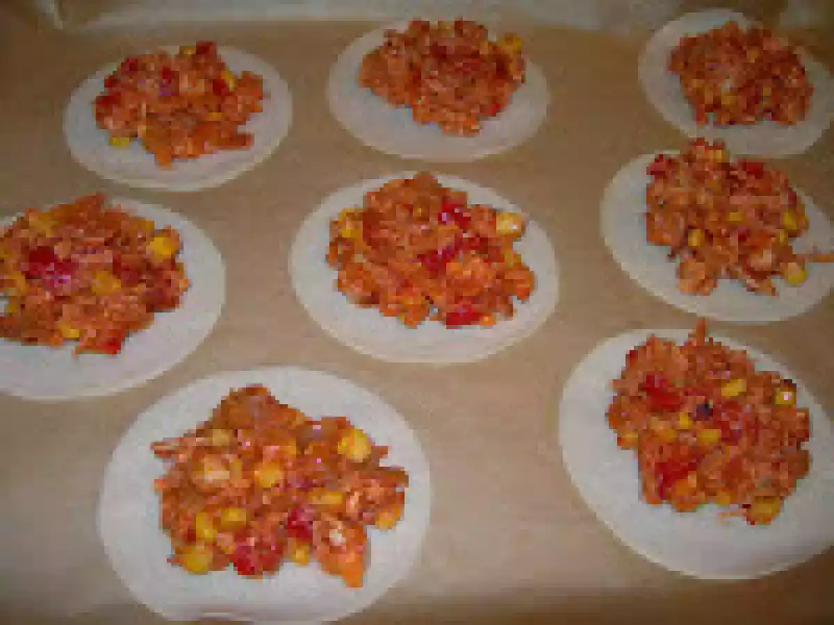 Empanadillas de pollo asado. Paso a paso - foto 3