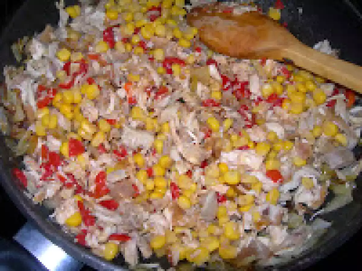 Empanadillas de pollo asado. Paso a paso - foto 6