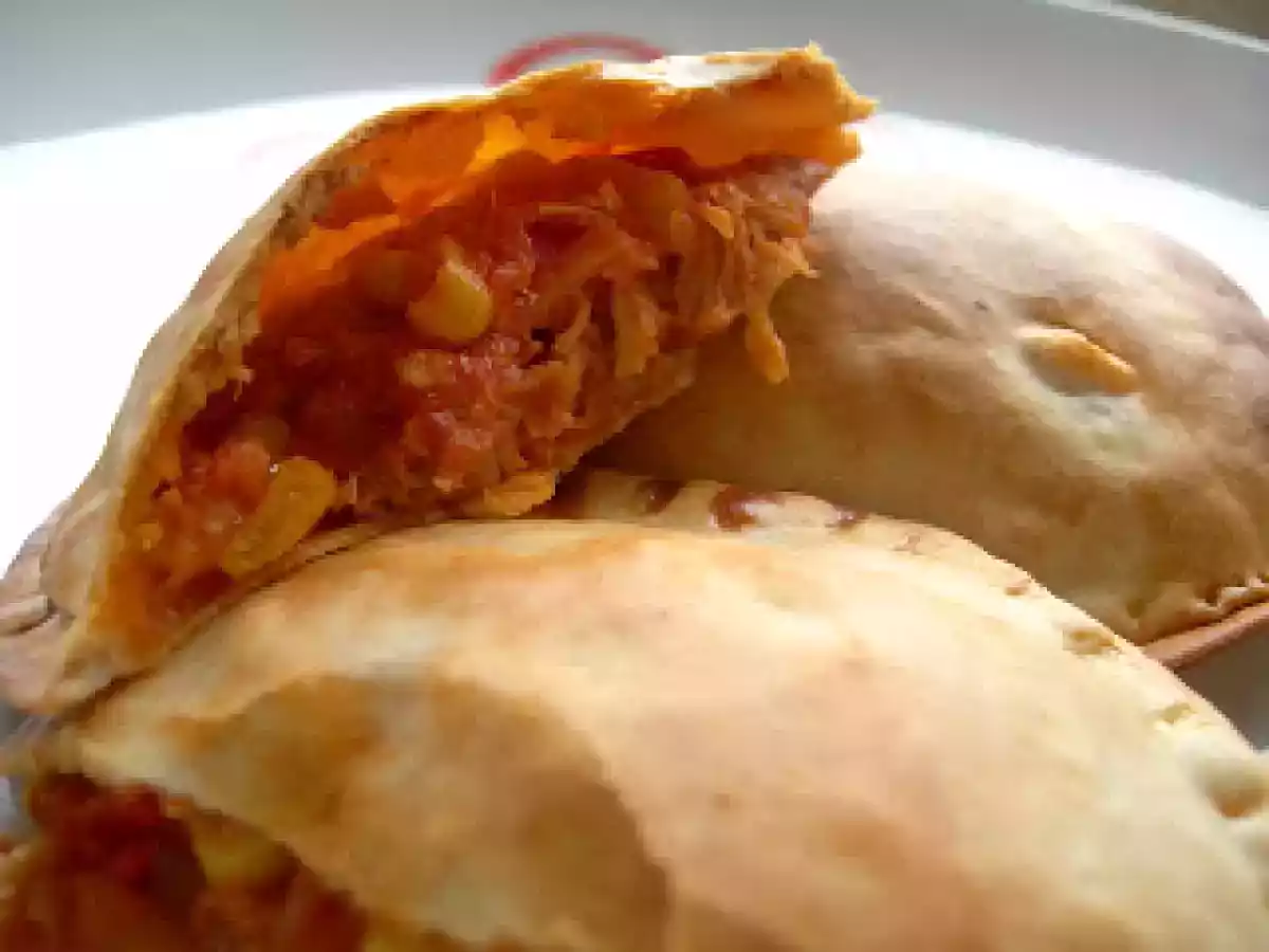 Empanadillas de pollo asado. Paso a paso - foto 8