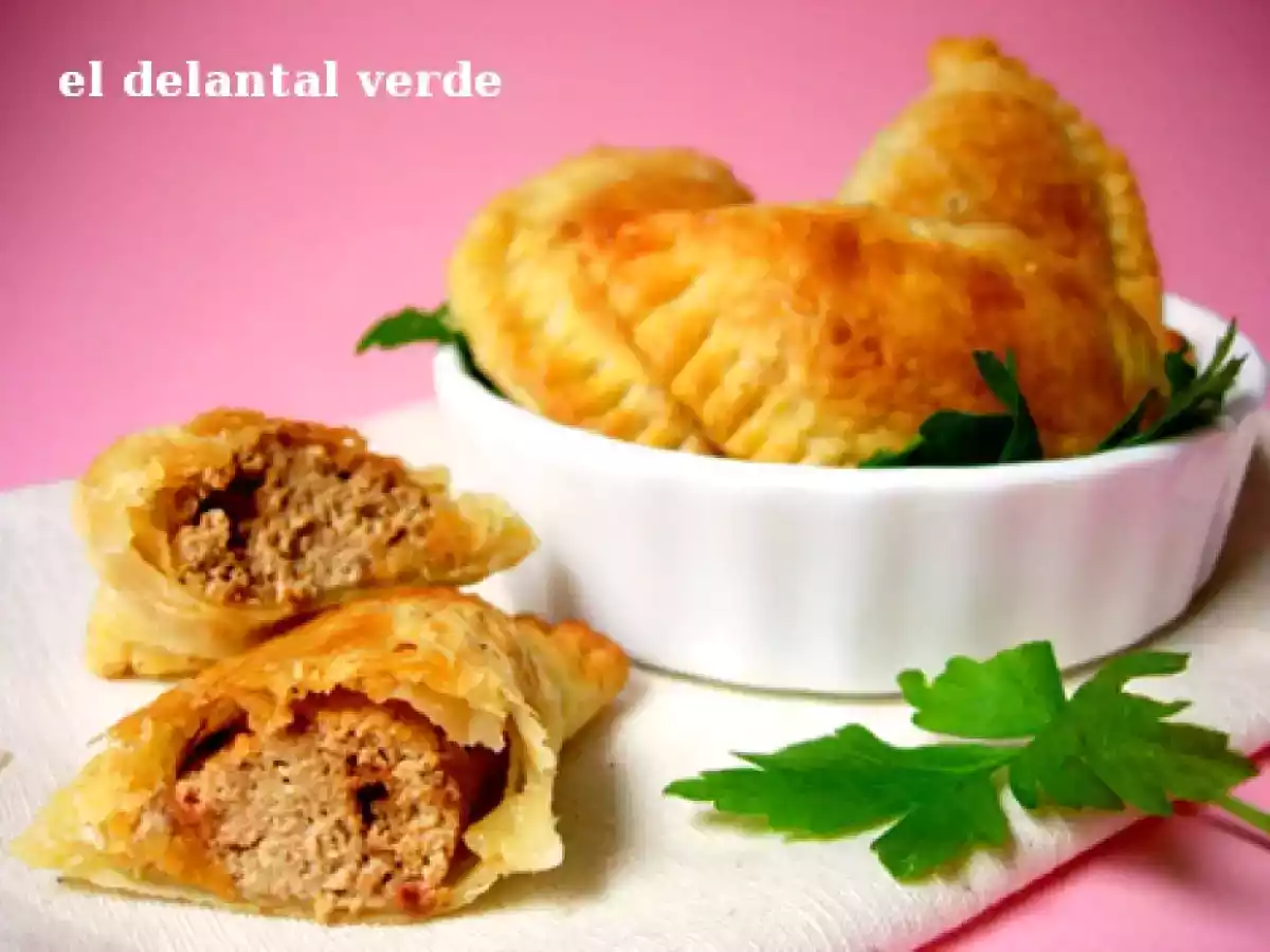 Empanadillas de tofu y tomates secos
