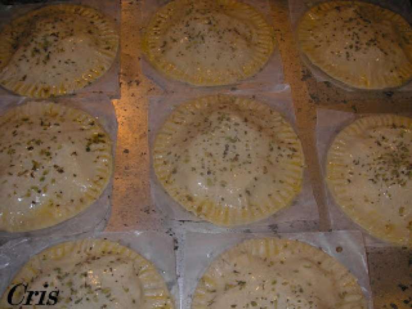 Empanadillas horneadas de pechuga de pavo y queso., foto 2