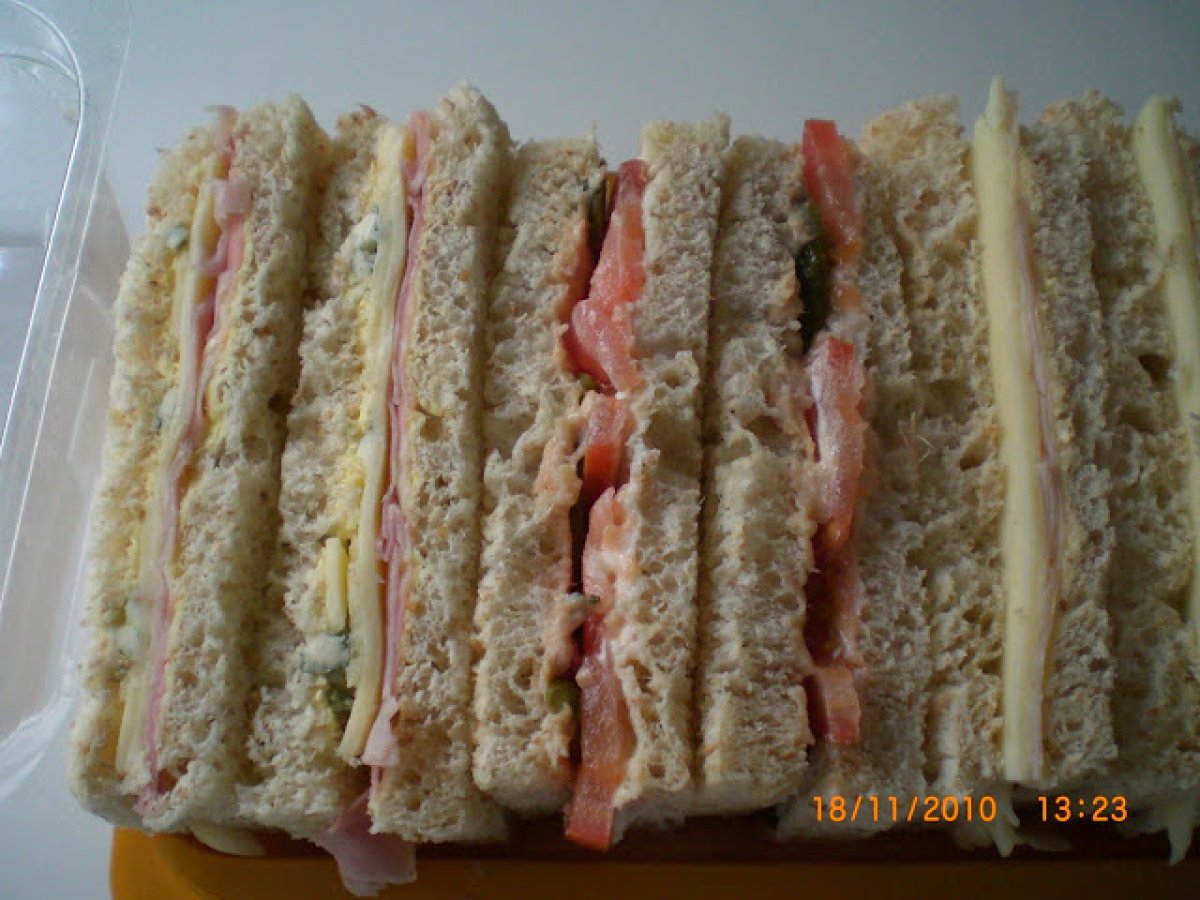 Emparedados especiales Receta Petitchef