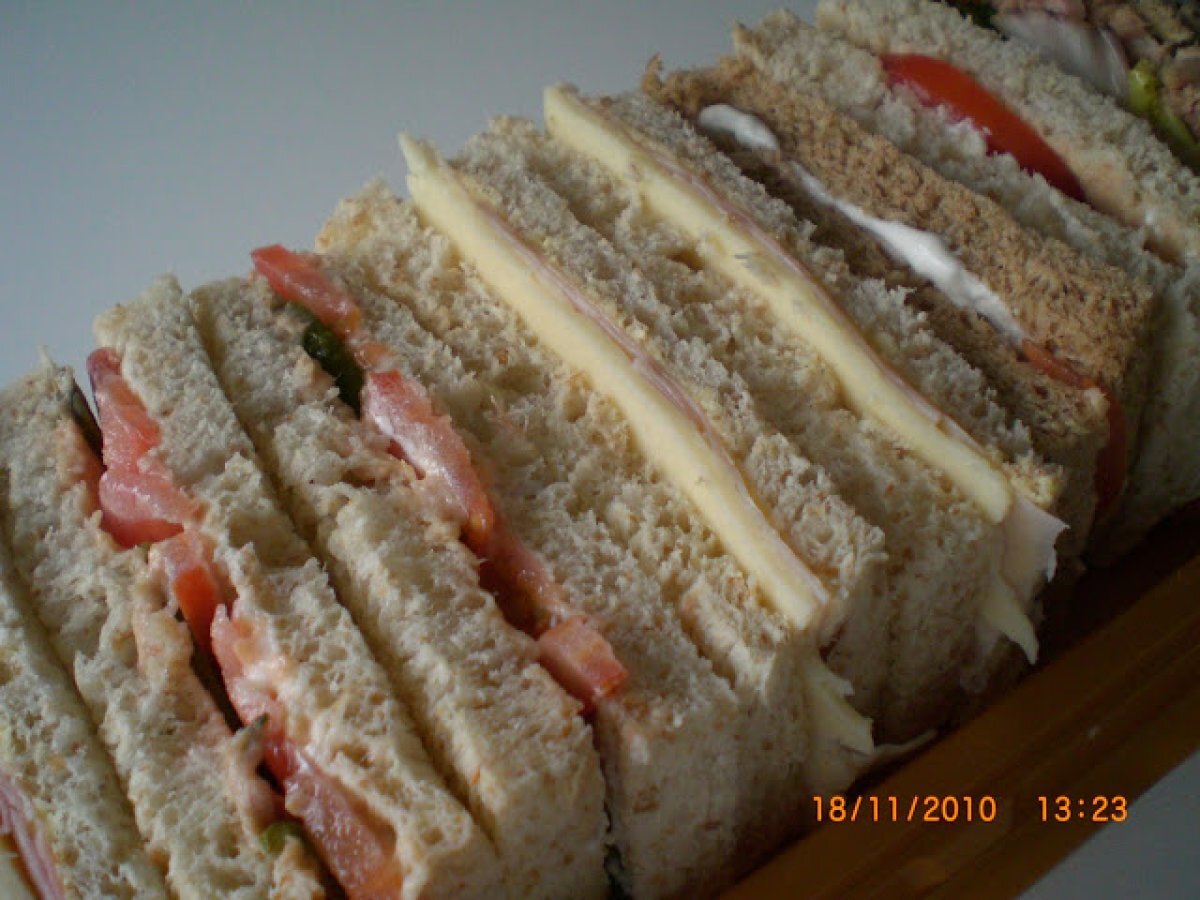 Emparedados especiales Receta Petitchef