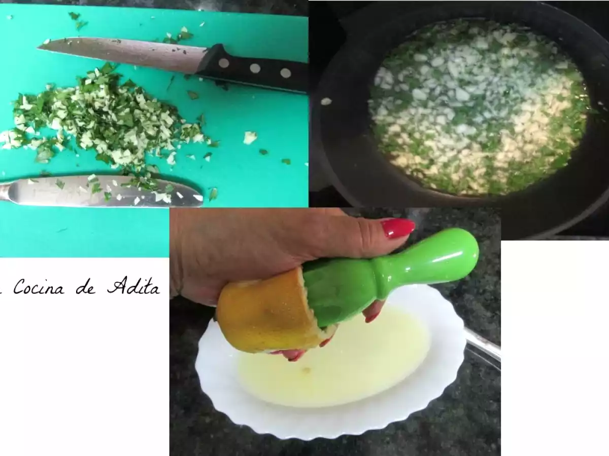 Emperador al limón y perejil - foto 2