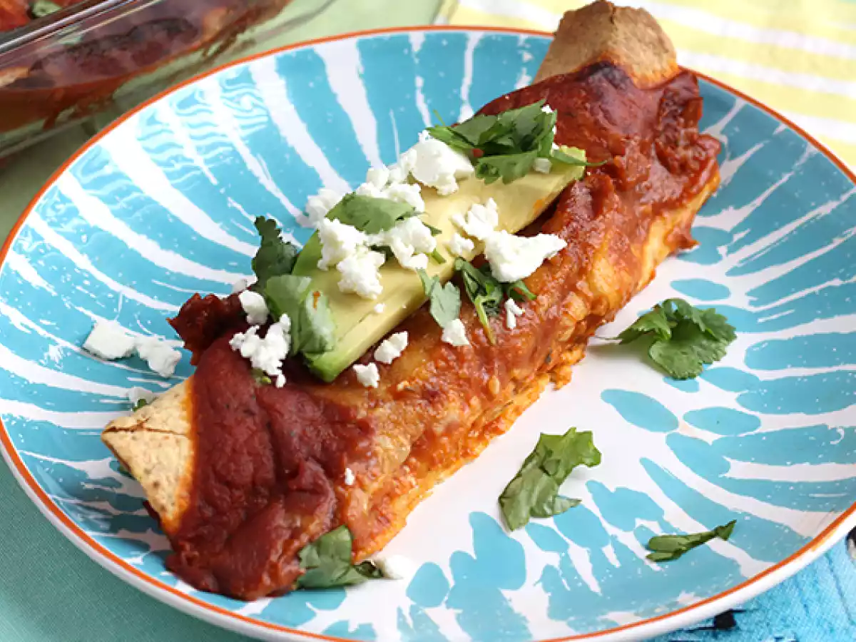 Enchiladas de pollo con salsa de chili - foto 2