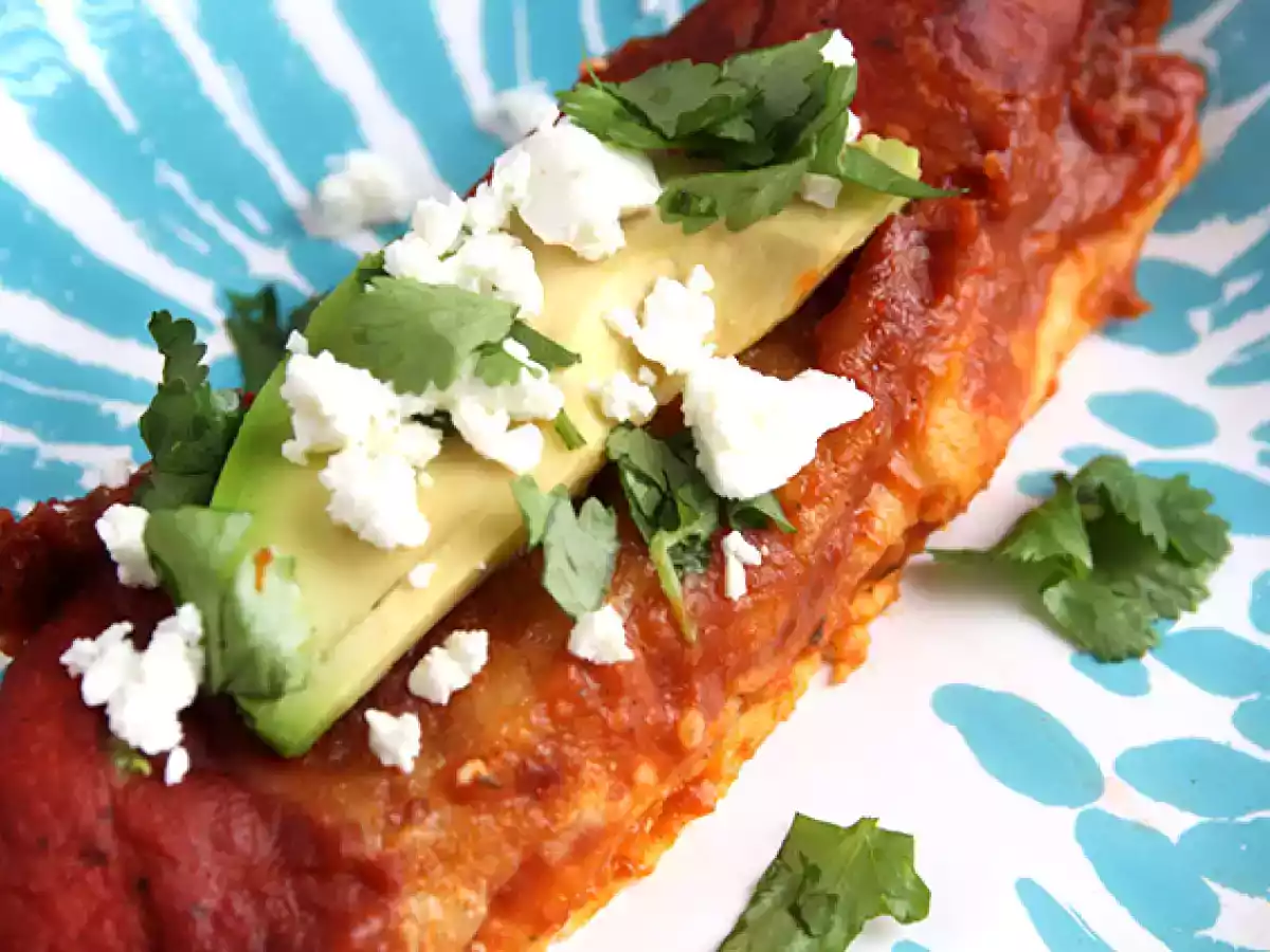 Enchiladas de pollo con salsa de chili - foto 5