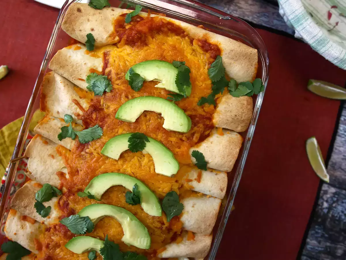 Enchiladas vegetarianas, ¡saludables y deliciosas! - foto 6