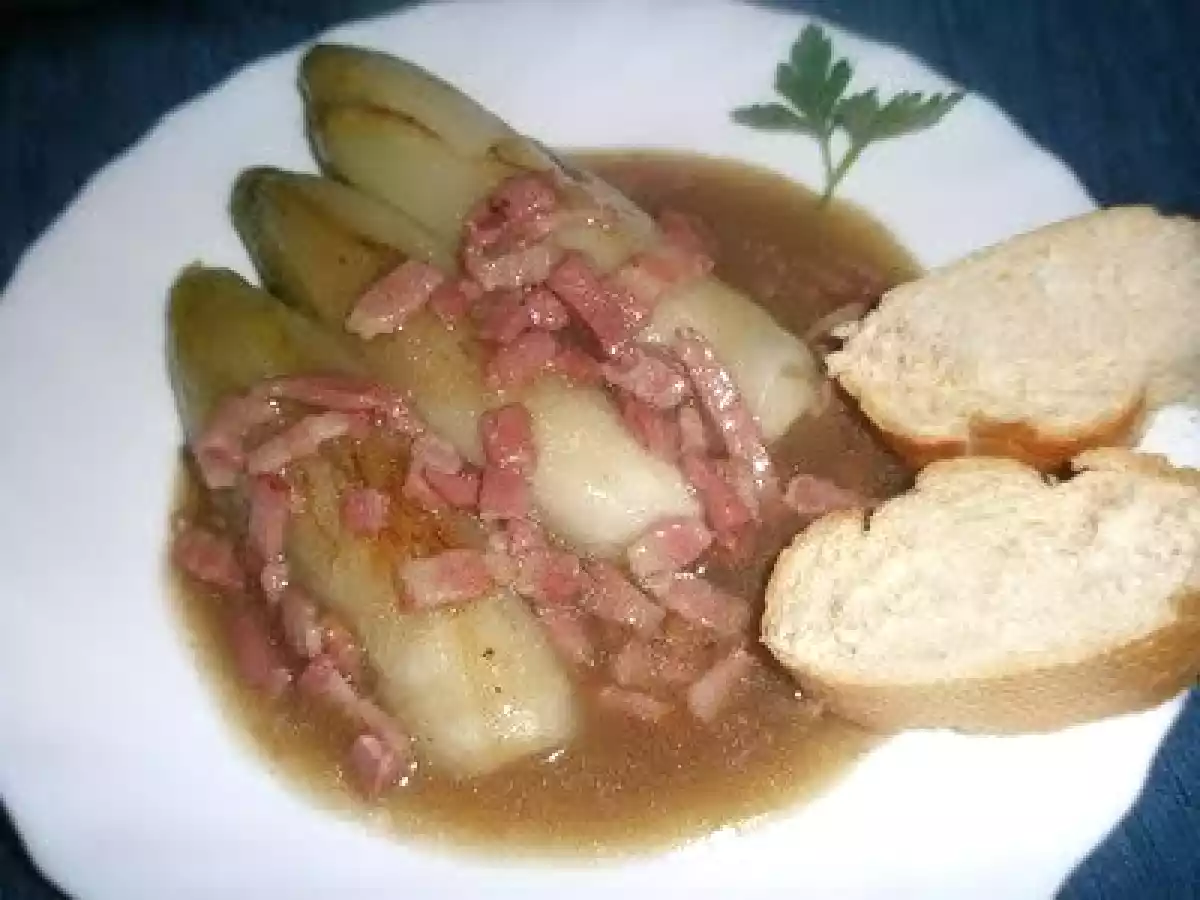 Endibias braseadas al oporto