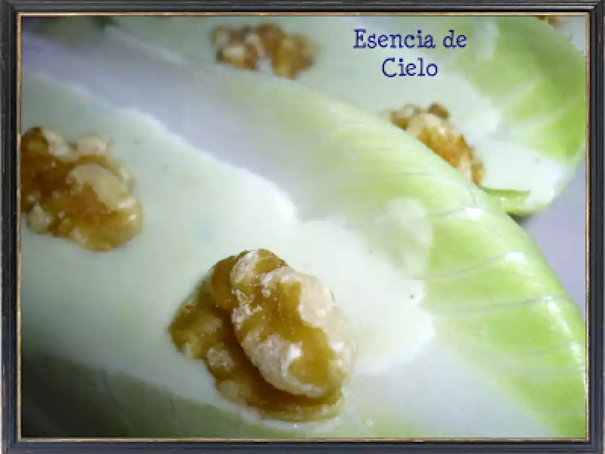 Endivias al queso azul