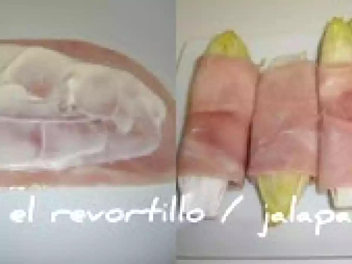 ENDIVIAS CON JAMON