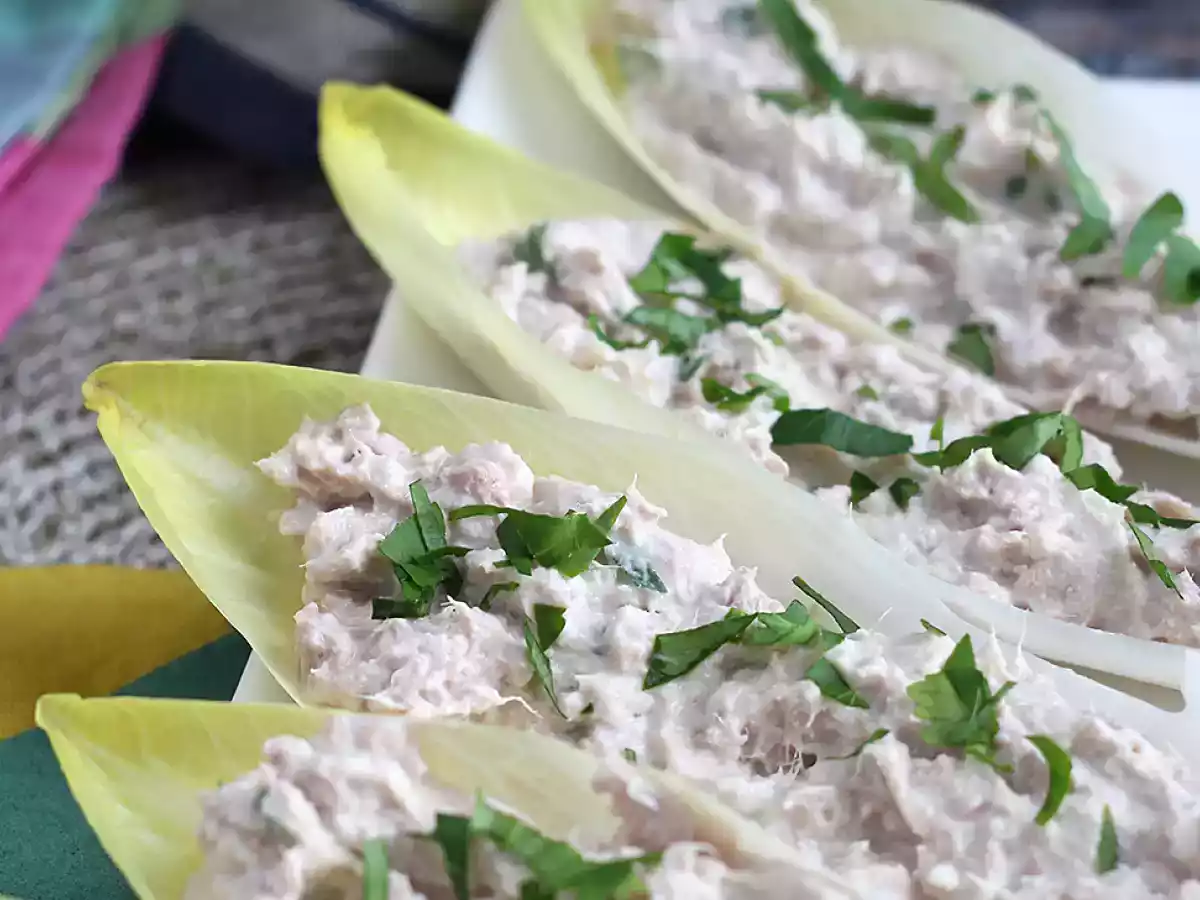 Endivias con relleno de atún - foto 4