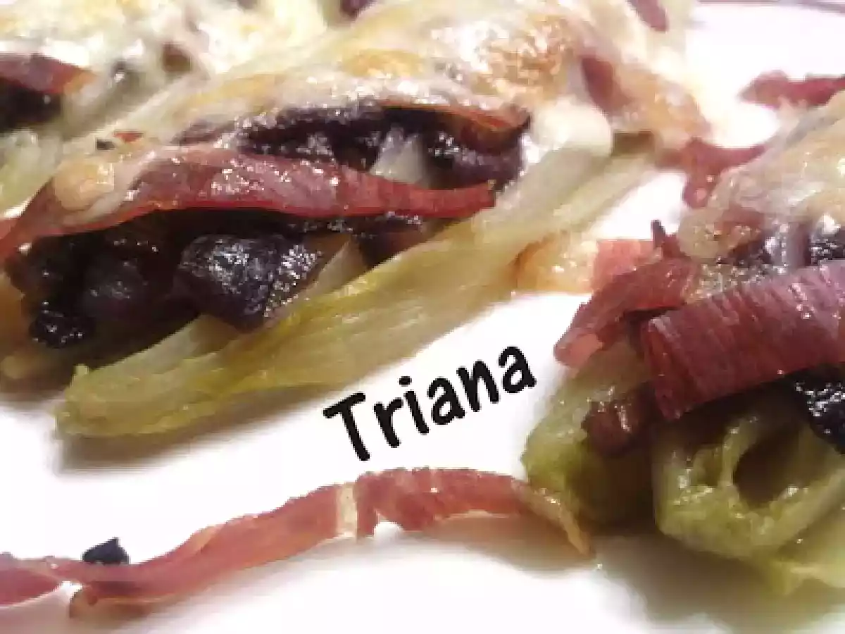 Endivias gratinadas con jamón curado Espuña - foto 2
