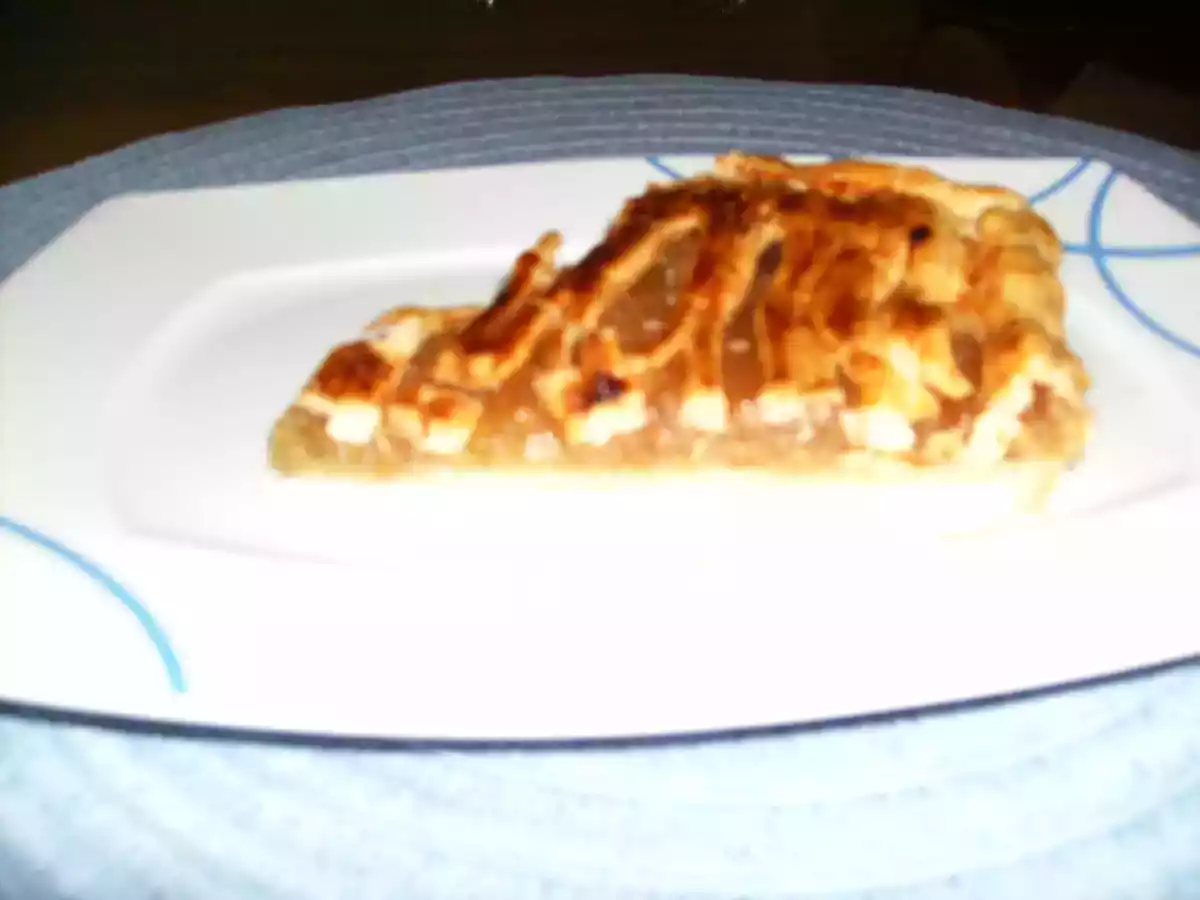 ENREJADO DE HOJALDRE RELLENO DE CABELLO DE ANGEL - foto 3