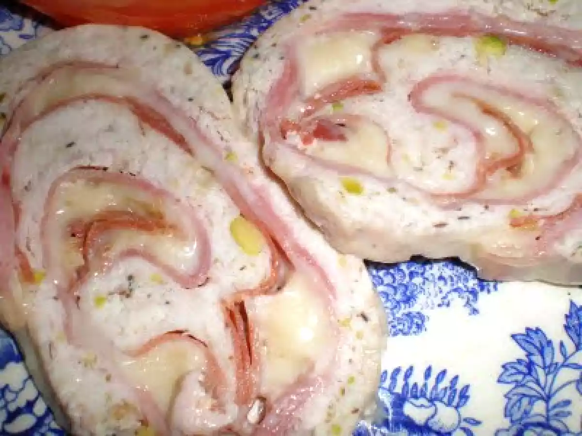 ENROLLADO DE POLLO EN MICROONDAS - foto 2