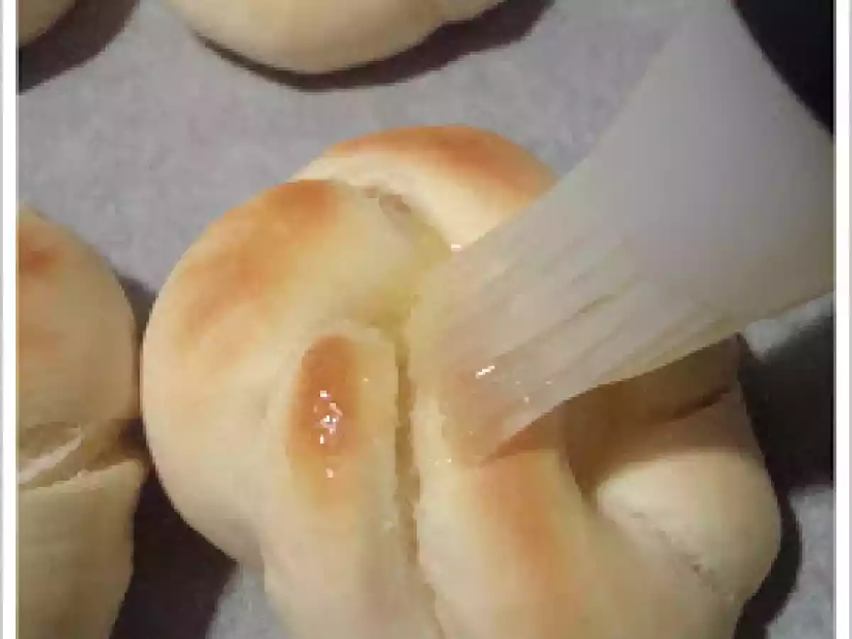 Enrollados azucarados o como dicen los suecos... Sockerkringla - foto 2