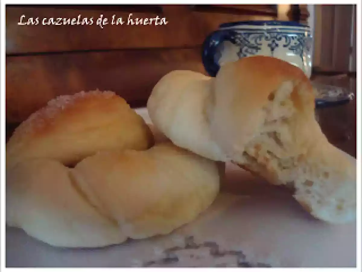 Enrollados azucarados o como dicen los suecos... Sockerkringla - foto 8