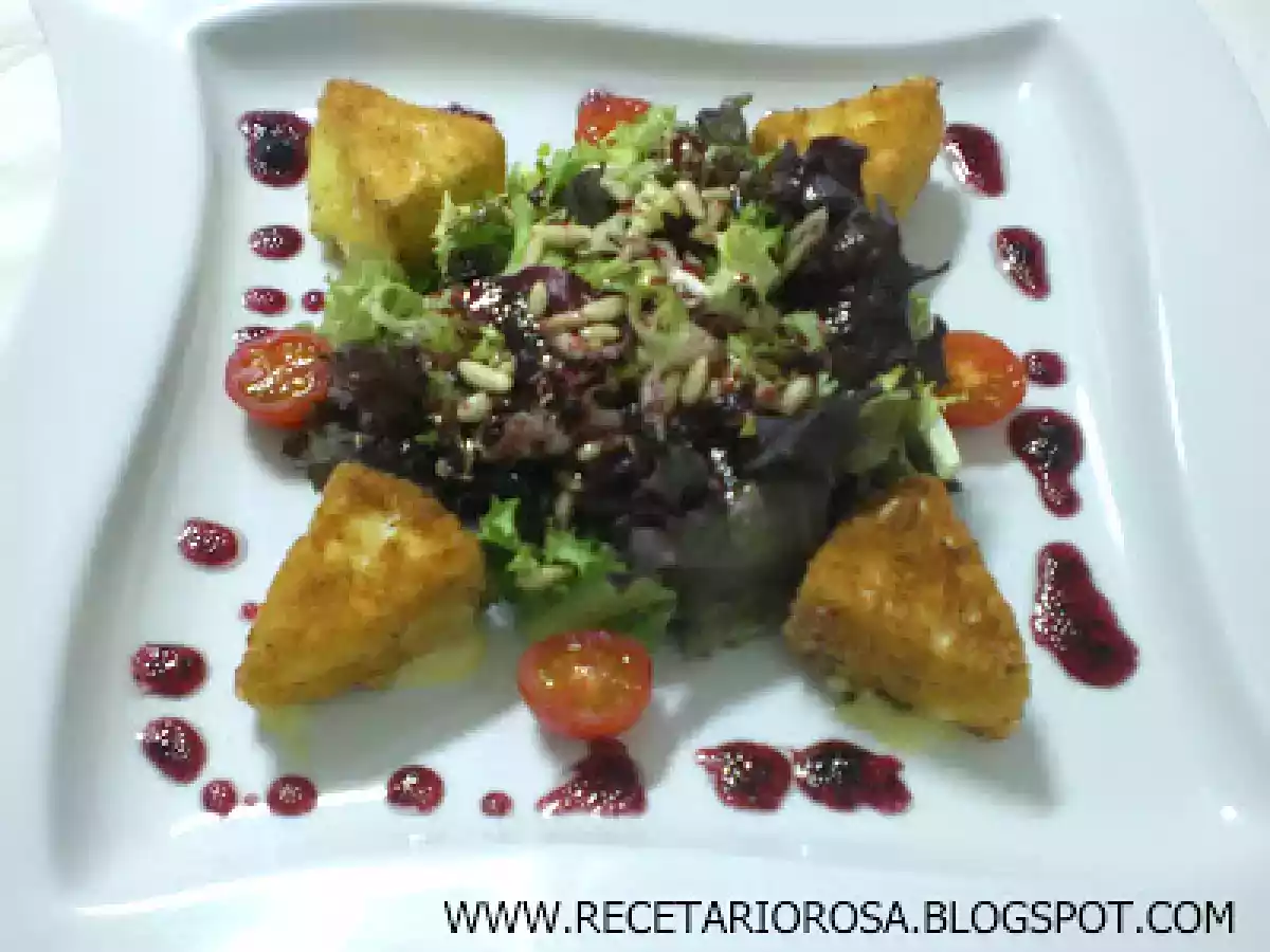 ENSALADA A LA VINAGRETA DE FRAMBUESA