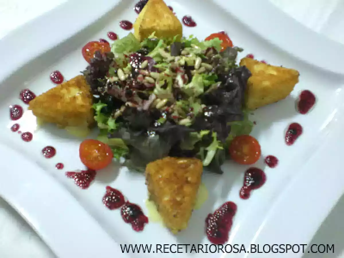 ENSALADA A LA VINAGRETA DE FRAMBUESA - foto 2