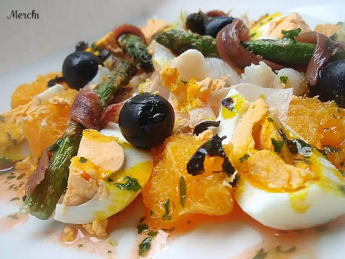 Ensalada agridulce de bacalao - foto 3