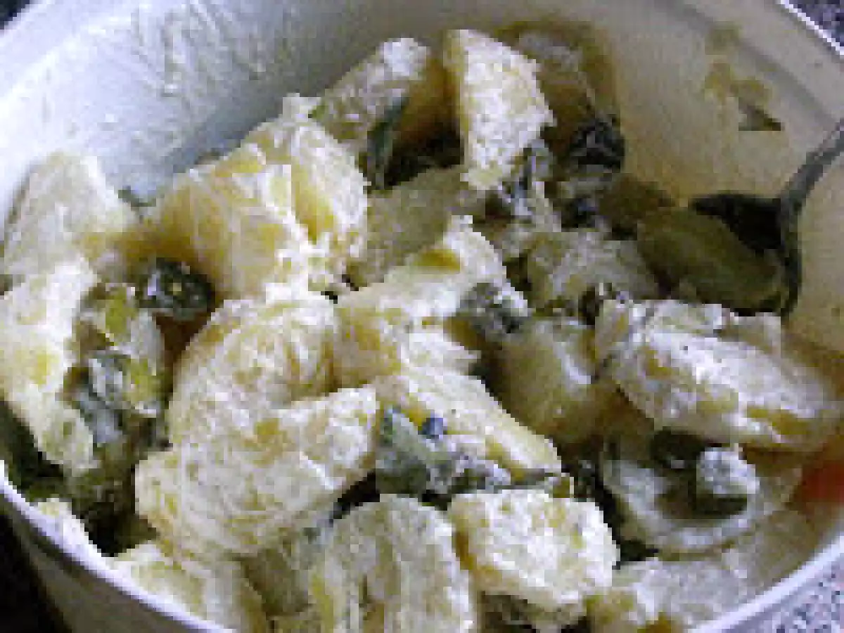 Ensalada alemana de patata
