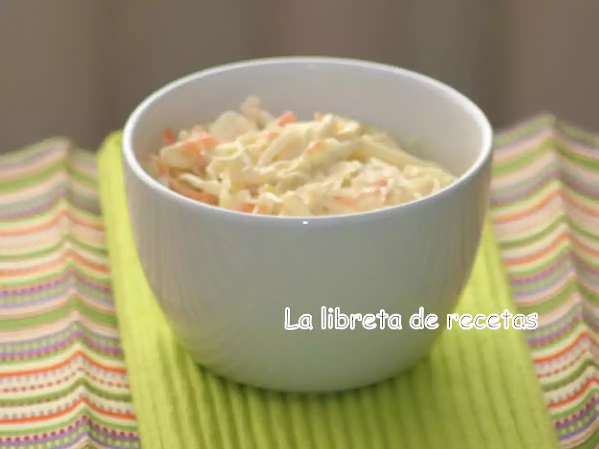 Ensalada americana de col