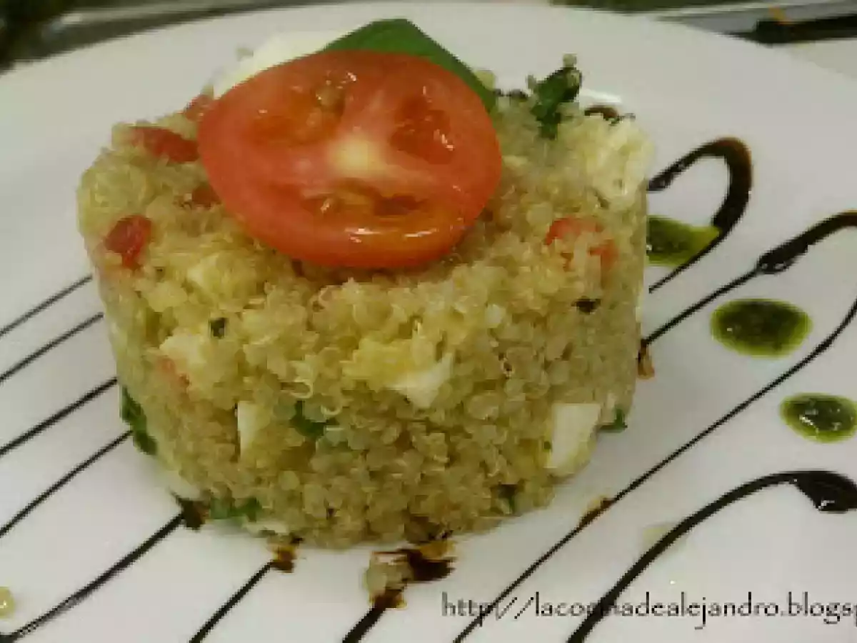 Ensalada Caprese de Quinua...