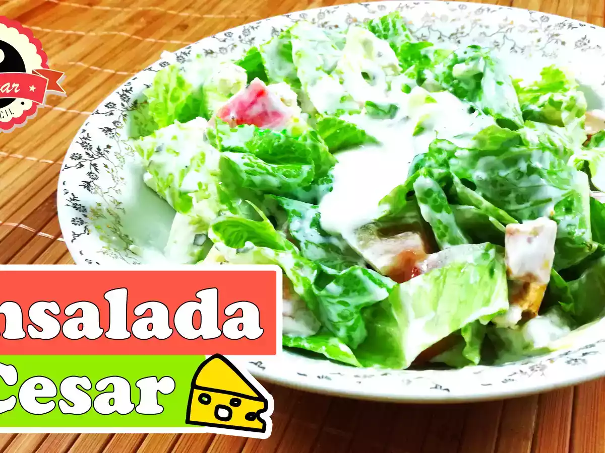 Ensalada césar fácil