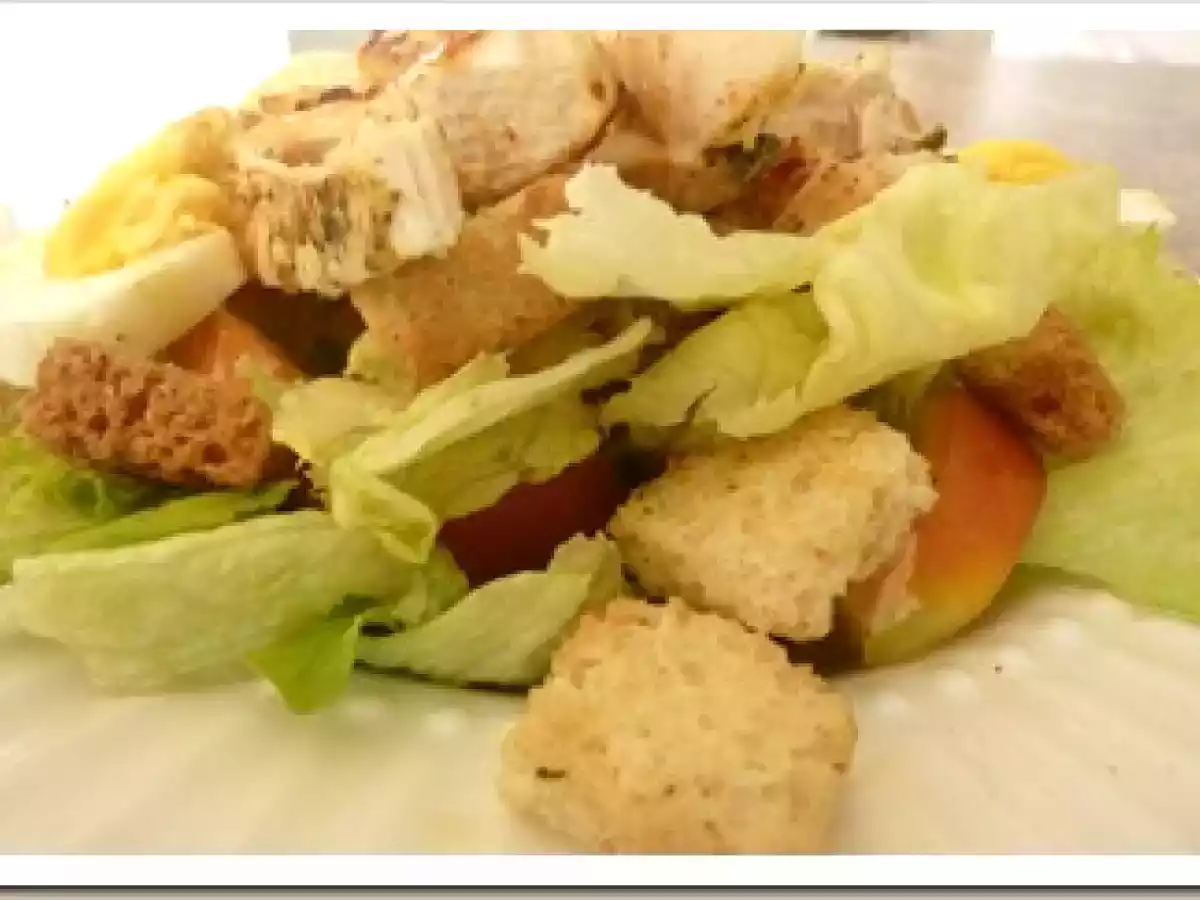 Ensalada César gourmet