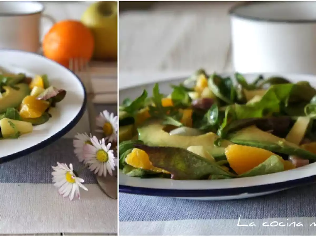 Ensalada con aguacate y lechuga - foto 5