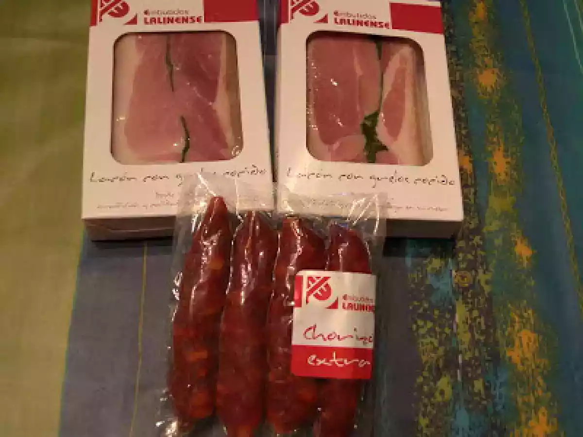 ENSALADA CON LACON Y EMBUTIDOS LALINENSE