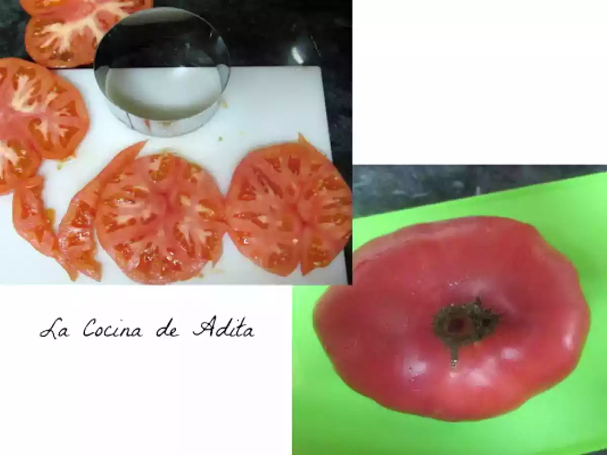 Ensalada con naranjas, bacalao y huevos cuadrados - foto 4